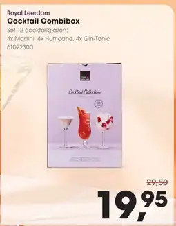 HANOS Royal Leerdam Cocktail Combibox aanbieding