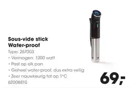HANOS Sous vide stick Waterproof aanbieding