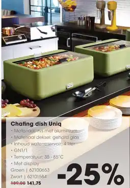 HANOS Chafing dish Uniq aanbieding