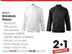 HANOS Robini Koksbuis Gazzo aanbieding