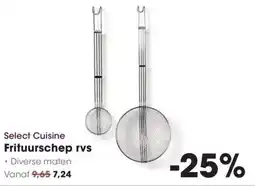 HANOS Select Cuisine Frituurschep rvs aanbieding