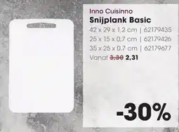 HANOS Inno Cuisinno Snijplank Basic aanbieding