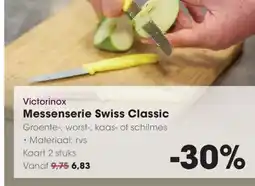 HANOS Victorinox Messenserie Swiss Classic aanbieding