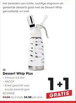 HANOS iSi Dessert Whip Plus aanbieding