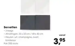 HANOS Servetten aanbieding
