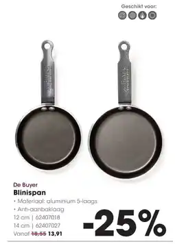 HANOS De Buyer Blinispan aanbieding