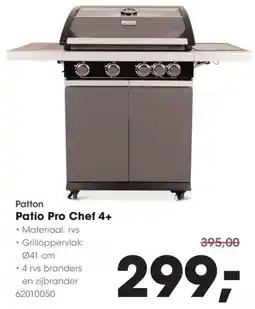 HANOS Patton Patio Pro Chef 4+ aanbieding