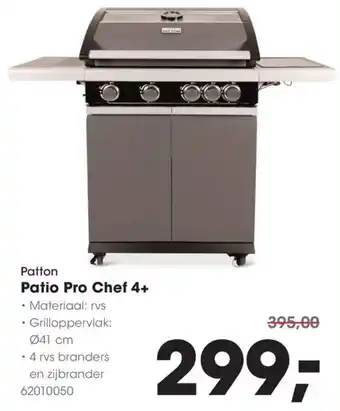 HANOS Patton Patio Pro Chef 4+ aanbieding