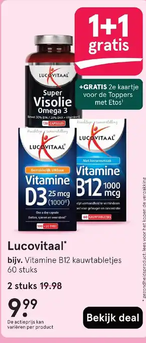Etos Lucovitaal aanbieding