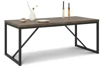 Woonsquare Varese eettafel recht aanbieding