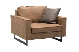 Woonsquare Mexico fauteuil cognac aanbieding