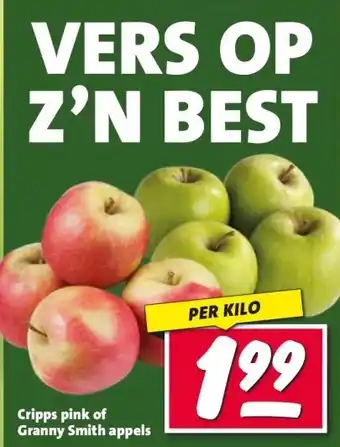 Nettorama Cripps pink of Granny Smith appels aanbieding
