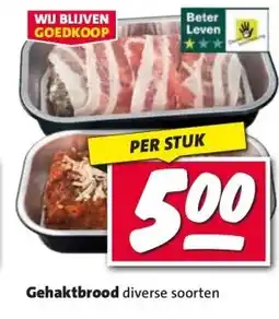 Nettorama Gehaktbrood aanbieding