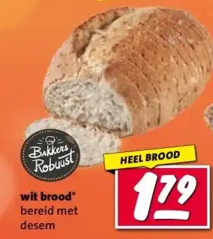 Nettorama wit brood* aanbieding