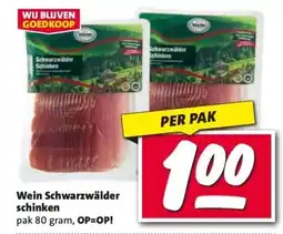 Nettorama Wein Schwarzwälder schinken aanbieding