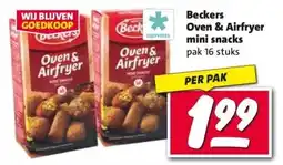 Nettorama Beckers Oven & Airfryer mini snacks aanbieding