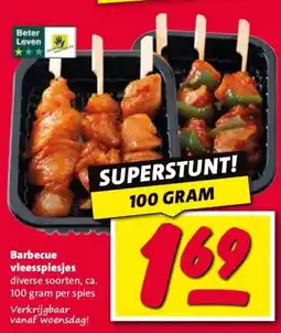 Nettorama Barbecue vleesspiesjes aanbieding