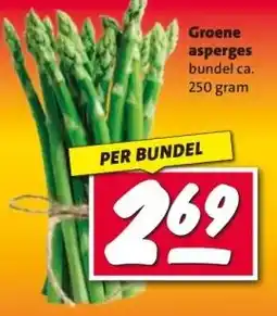 Nettorama Groene asperges aanbieding