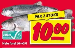 Nettorama Hele forel aanbieding