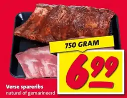 Nettorama Verse spareribs aanbieding