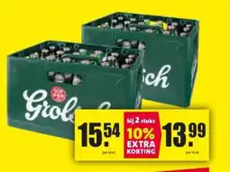 Nettorama Grolsch bier aanbieding