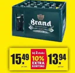 Nettorama Brand bier aanbieding