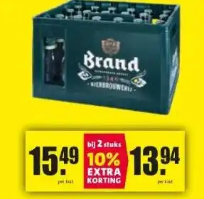 Nettorama Brand bier aanbieding
