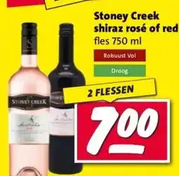 Nettorama Stoney Creek shiraz rosé of red aanbieding