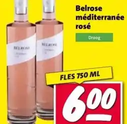 Nettorama Belrose méditerranée rosé aanbieding
