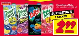 Nettorama Dubbelfrisss of Taksi aanbieding