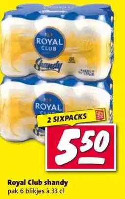 Nettorama Royal Club shandy aanbieding