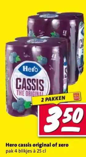 Nettorama Hero cassis original of zero aanbieding