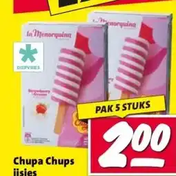 Nettorama Chupa Chups ijsjes aanbieding