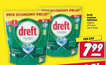 Nettorama Dreft vaatwas tabletten aanbieding
