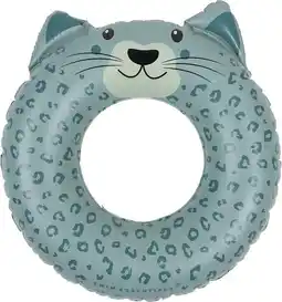Bol.com Swim Essentials Zwemband - Zwemring - Groen Panterprint - 55 cm aanbieding