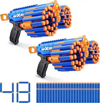 Amazon X-Shot Insanity Manic Blaster 2-delige set met 90 schuimrubberen darts aanbieding