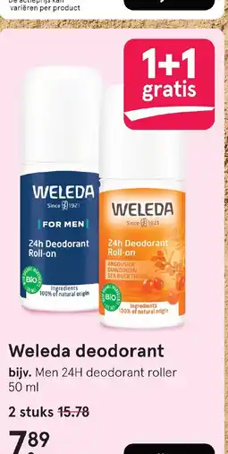 Etos Weleda deodorant aanbieding