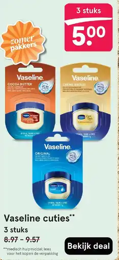 Etos Vaseline cuties aanbieding
