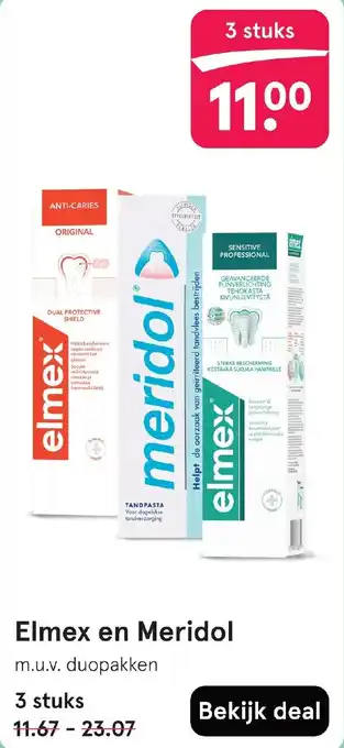 Etos Elmex en Meridol aanbieding