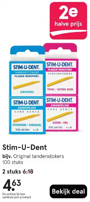 Etos Stim U Dent aanbieding