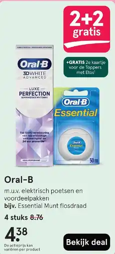 Etos Oral-B aanbieding