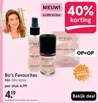 Etos Bo's Favourites aanbieding