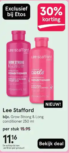 Etos Lee Stafford aanbieding