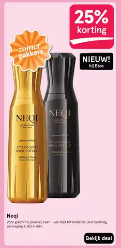 Etos Neqi aanbieding