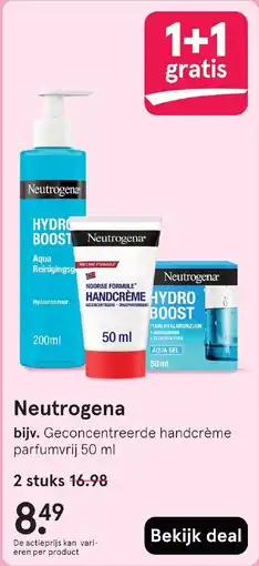 Etos Neutrogena aanbieding