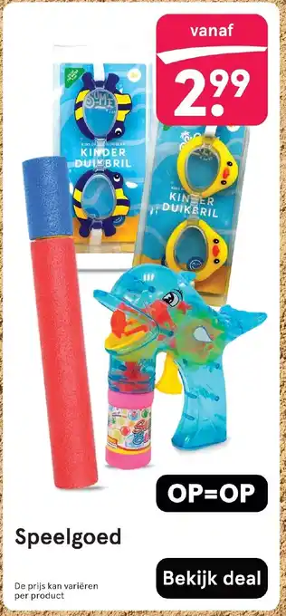 Etos Speelgoed aanbieding