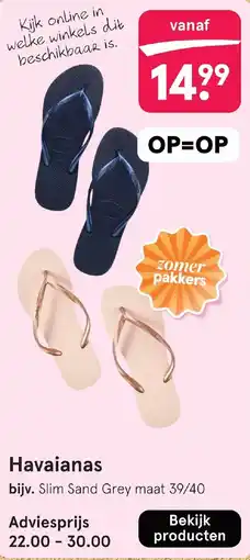 Etos Havaianas aanbieding