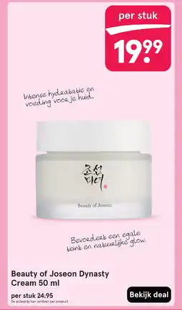 Etos Beauty of Joseon Dynasty Cream aanbieding