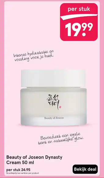 Etos Beauty of Joseon Dynasty Cream aanbieding