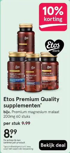Etos Etos Premium Quality supplementen aanbieding